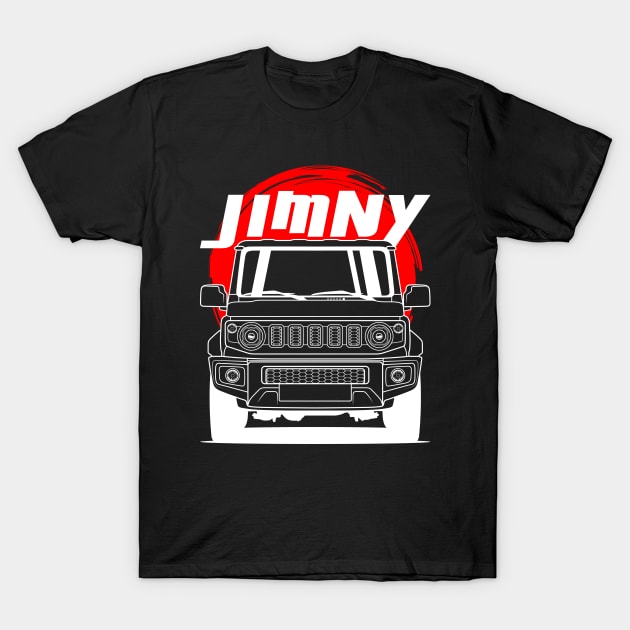 Front Off Road Jimny T-Shirt by GoldenTuners